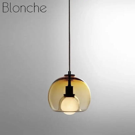 Suspension en verre design nordique moderne et élégant — LZ4X9T2