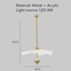 Small 1 Light / 3 changeable