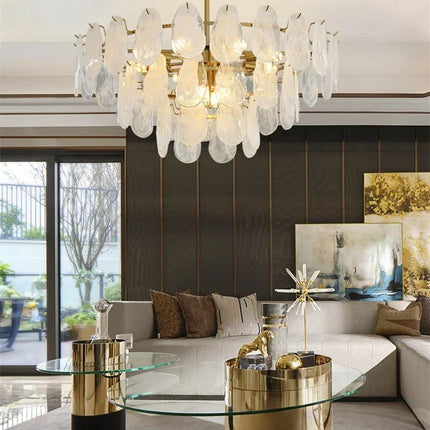 Lustre en verre pour éclairage décoratif et créatif — LZ4X9M