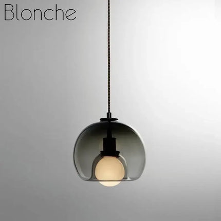 Suspension en verre design nordique moderne et élégant — LZ4X9T2