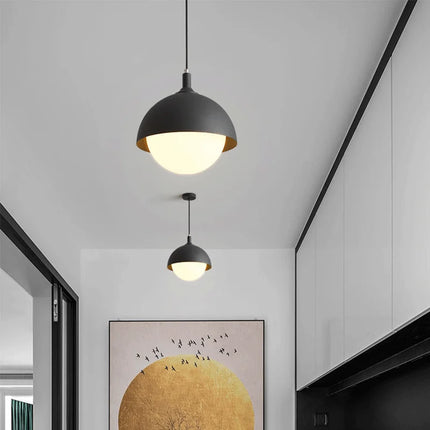 Lustre suspension globe moderne créatif pour bar et entrée — LZ4N7Q2