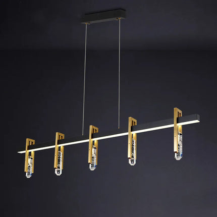 Suspension en cristal style postmoderne pour décoration nordique — LZ4QJ7M