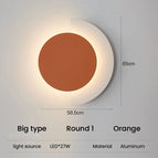 R1 orange grand / Blanc chaud (2700-3500K)