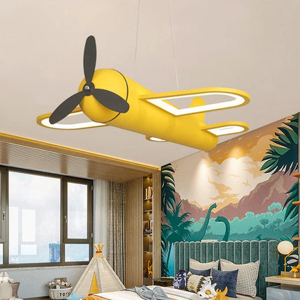 Suspension LED design nordique intelligente pour chambre d'enfant — LZ4X9J