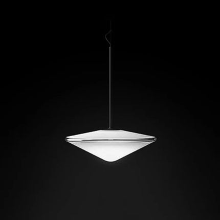 Suspension LED Postmoderne en verre forme soucoupe volante pour salon et salle à manger — LZ4X9T2