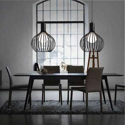 Suspension rétro en métal pour intérieur lumineux — LZ4X9J