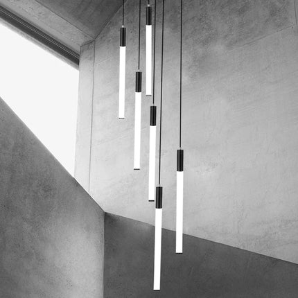 Lustre LED spiralé pour éclairage intérieur moderne — LZ4X9M