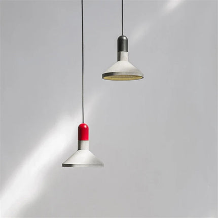 Suspension industrielle en béton pour café et restaurant — LZ4X9T2