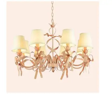 Lustre LED style européen pour chambre de princesse — LZ4X9T2