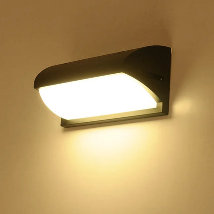Applique murale extérieure étanche au design moderne et créatif — LZ4X9QJ