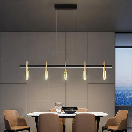 Suspension en cristal style postmoderne pour décoration nordique — LZ4QJ7M