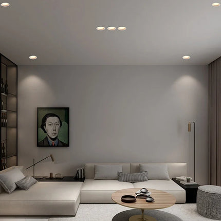 Spot LED encastré rond pour éclairage intérieur — LZ4X9P2