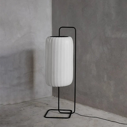 Lampadaire en soie au design artistique pour intérieur moderne — LZ4D9X7