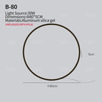 USB 80CM-30W / Trichromatique / Noir