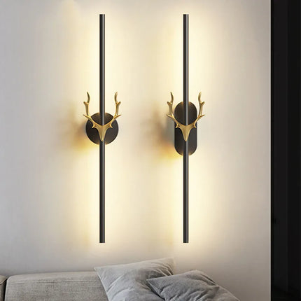 Applique murale décorative en forme de cerf pour intérieur — LZ4X9JQ