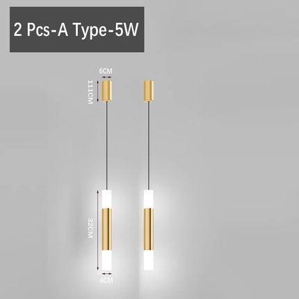 Suspension LED mini créative pour éclairage intérieur — LZ4X9M