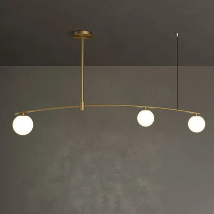 Lustre suspension nordique en métal et verre pour intérieur — LZ4Q7M2