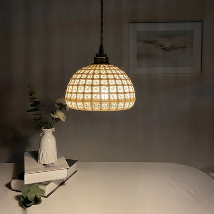 Suspension moderne en céramique LED pour décoration intérieure — LZ4X9P