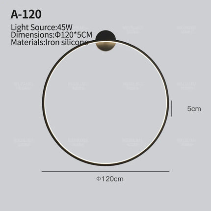 Applique murale minimaliste pour salon — LZ4X9P2