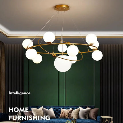 Suspension LED nordique en verre décorative pour intérieur — LZ4T9X