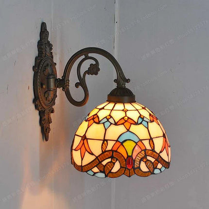 Applique murale baroque américaine style Tiffany pour éclairage décoratif — LZ4X9N
