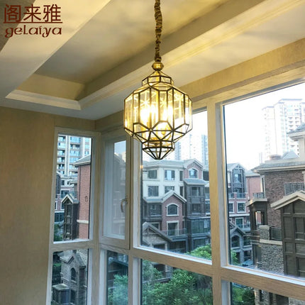 Suspension vintage en verre pour intérieur et extérieur — LZ4X9M