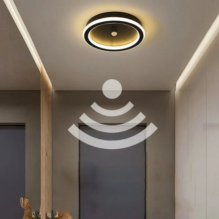Plafonnier LED à induction avec détecteur de mouvement pour intérieur — LZ4X9P2