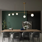 3 Lights / Gold metal / Warm light