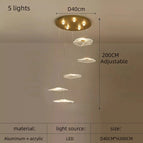 5 lumières / Lumière chaude