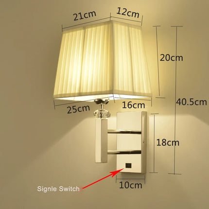 Applique murale LED en acier inoxydable pour décoration intérieure moderne — LZ4X9T