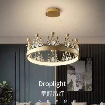 Lustre suspension design nordique en cristal pour intérieur — LZ4X9P2