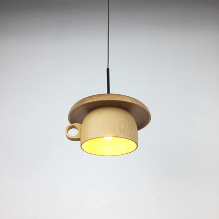 Suspension en bois au design nordique pour café et restaurant — LZ4P9X