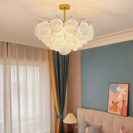 Lustre nordique postmoderne avec carillon éolien décoratif — LZ4X9P