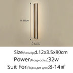 80cm 16W Or / Non-étanche / Blanc chaud, pas de télécommande