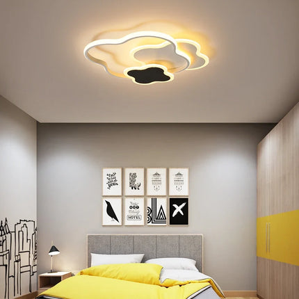 Plafonnier décoratif en aluminium pour intérieur lumineux et élégant — LZ4X9J2