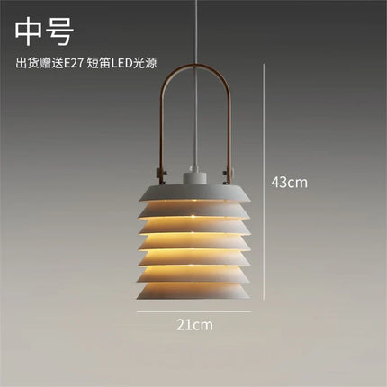 Suspension intérieure élégante en forme de lanterne — LZ7D9Q
