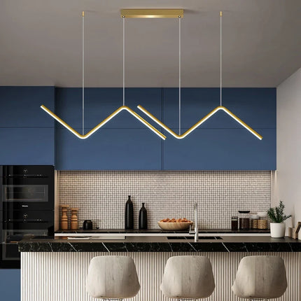 Lustre LED style nordique pour intérieur design moderne — LZ4Q7X9