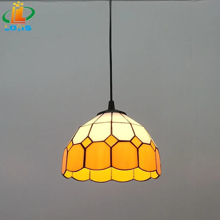 Lustre en verre au style européen pour intérieur élégant — LZ4P9XJ
