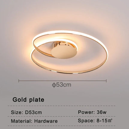 Plafonnier LED moderne au design élégant pour intérieur — LZ4X9Q1
