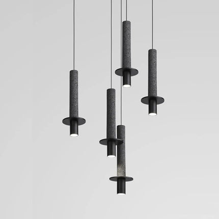 suspension créative en béton rétro pour café et restaurant
