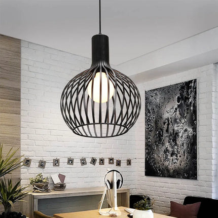 Suspension rétro en métal pour intérieur lumineux — LZ4X9J