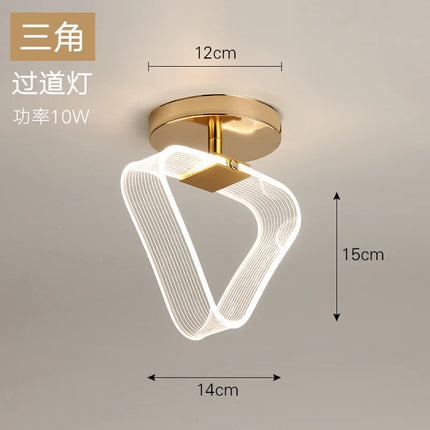 plafonnier créatif au design post-moderne pour éclairage décoratif
