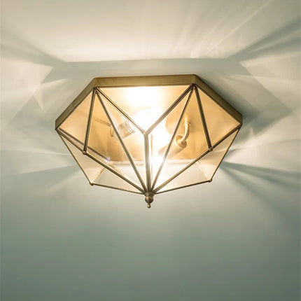 Plafonnier vintage élégant pour intérieur moderne et chaleureux — LZ4X9D2