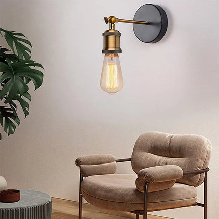 Applique murale rétro à bras unique pour intérieur élégant — LZ4X9T