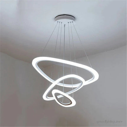 Suspension LED moderne en acrylique pour intérieur élégant — LZ4X9T
