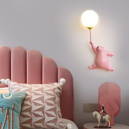 Applique murale enfant avec motif ours polaire Maverick — LZ4X9J