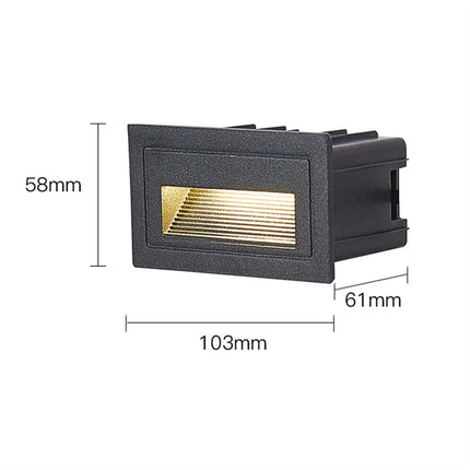Applique murale LED étanche pour éclairage extérieur jardin et escaliers — LZ4X7P9