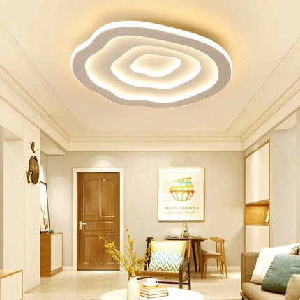 Plafonnier LED nuage au design nordique romantique et chaleureux — LZ4XJ9