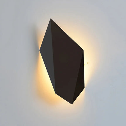 Applique murale LED style nordique imitation pierre et bois pour hôtel — LZ4Q7M2