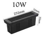10W 210MM Noir / Blanc naturel 85-265